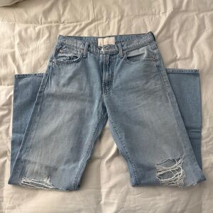 MOTHER Light Blue Denim Jeans